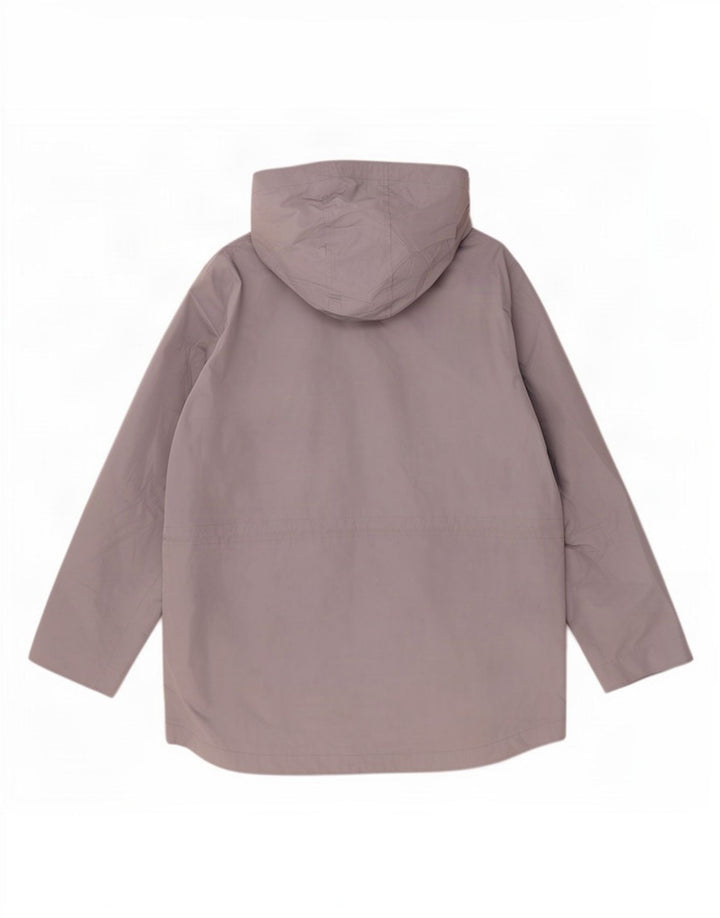 Giacca a vento oversize con cappuccio da donna Marks & Spencer UK 18 XL Grigia