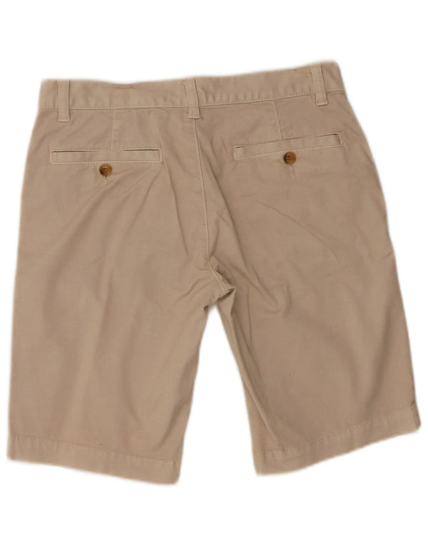 Pantaloncini chino a vita bassa da donna Armani Exchange US 0 XS W30 cotone beige