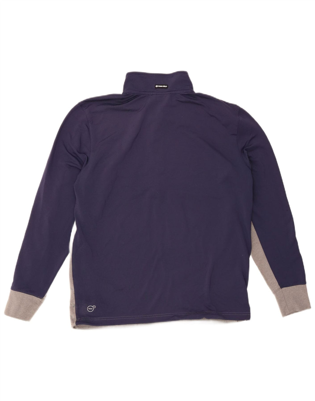 Top da tuta pullover con zip e collo da uomo, taglia media