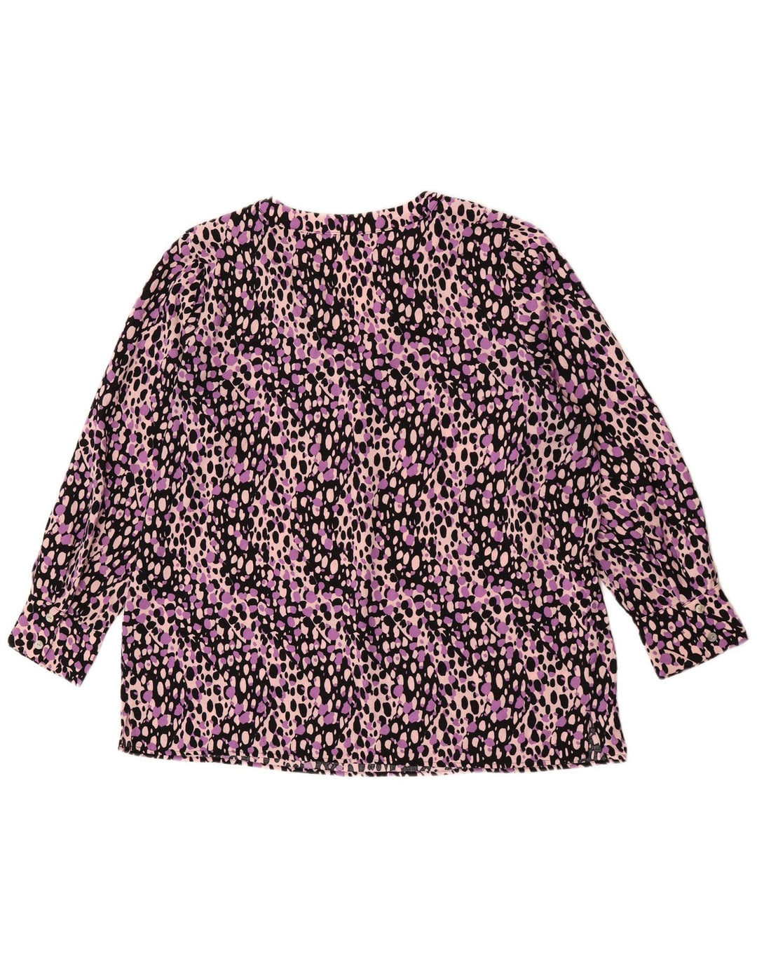 MARKS & SPENCER Camicetta da donna Top UK 18 XL Stampa animale multicolore
