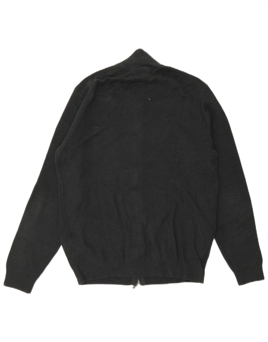 Maglione cardigan da uomo Massimo Dutti in cotone verde medio