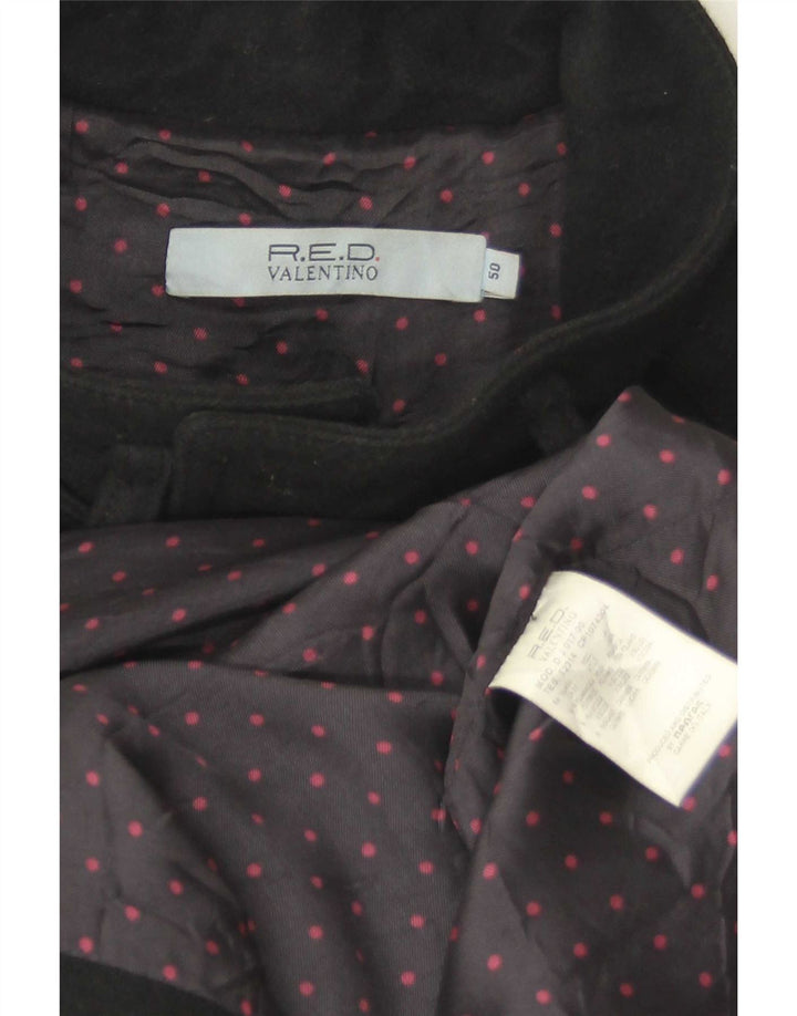 Montgomery da uomo rosso di Valentino IT 50 Large in lana nera
