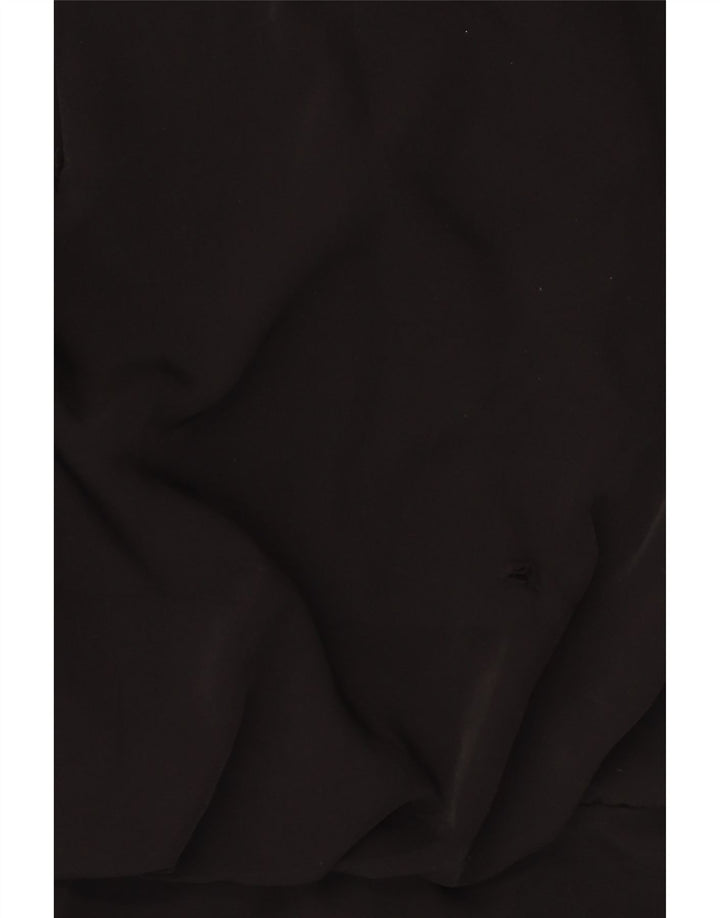 Abito a trapezio senza maniche da donna Zara UK 14 medio nero