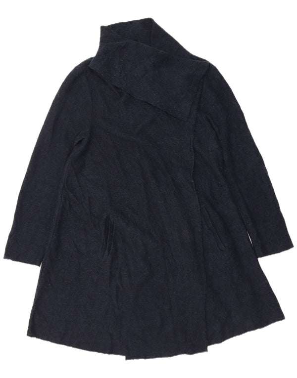 Maglione cardigan lungo da donna Phase Eight UK 10 piccolo blu navy