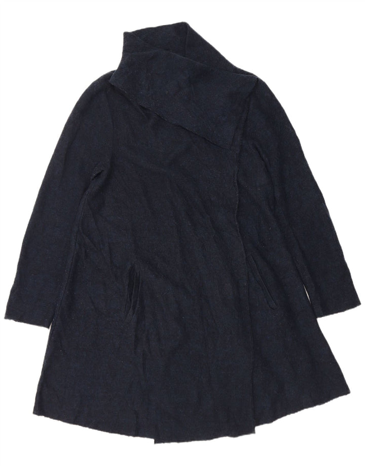 Maglione cardigan lungo da donna Phase Eight UK 10 piccolo blu navy