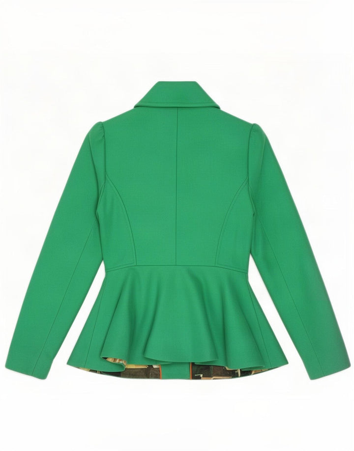 Giacca blazer da donna Ted Baker taglia 0 2XS lana verde