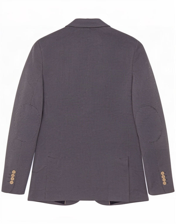 Giacca blazer da uomo a 2 bottoni Zara UK 40 grande cotone blu