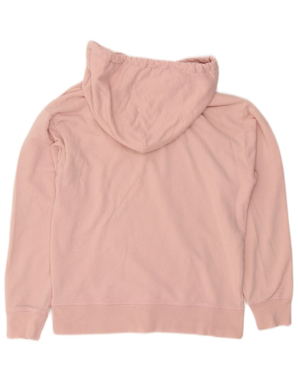 Levi's Felpa con cappuccio oversize con grafica da donna UK 6 XS Cotone rosa