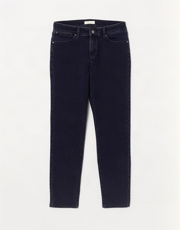 Jeans slim da donna Wrangler W28 L32 cotone blu navy