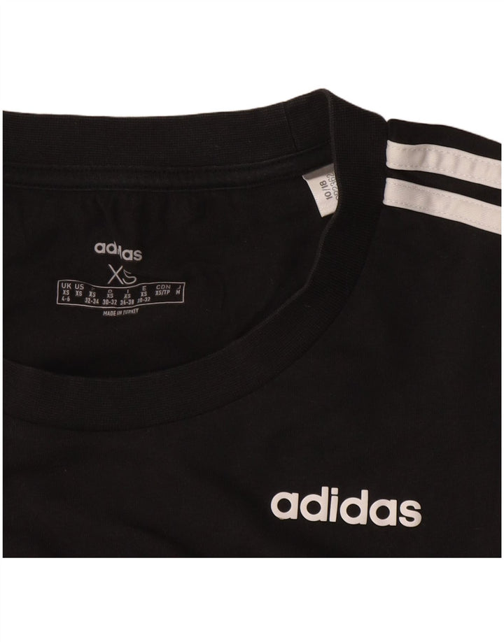 Maglietta Adidas da donna Top UK 4/6 XS Nera