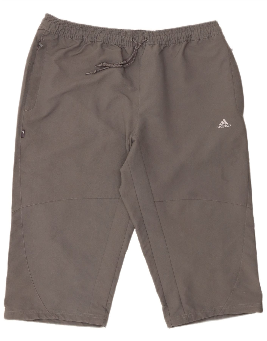 Pantaloncini sportivi Bermuda da uomo ADIDAS XL grigio poliestere