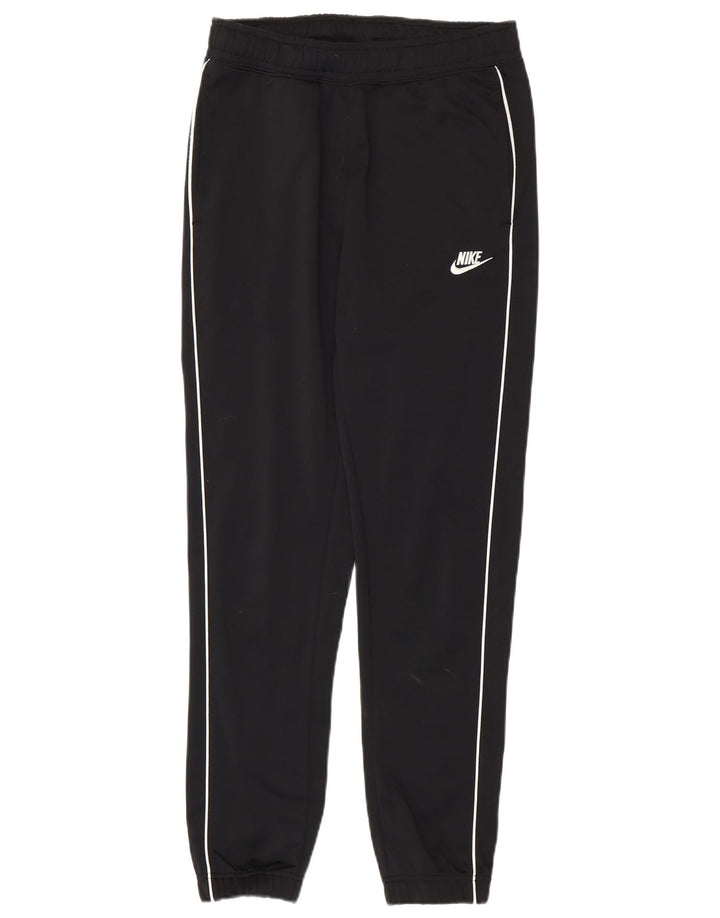 Pantaloni da tuta da uomo Nike Joggers piccoli in poliestere nero