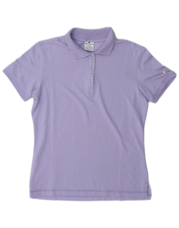 Polo da donna Champion UK 16 grande cotone viola