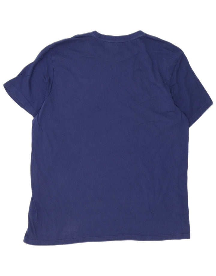 T-shirt da uomo ADIDAS Top XL blu navy in cotone