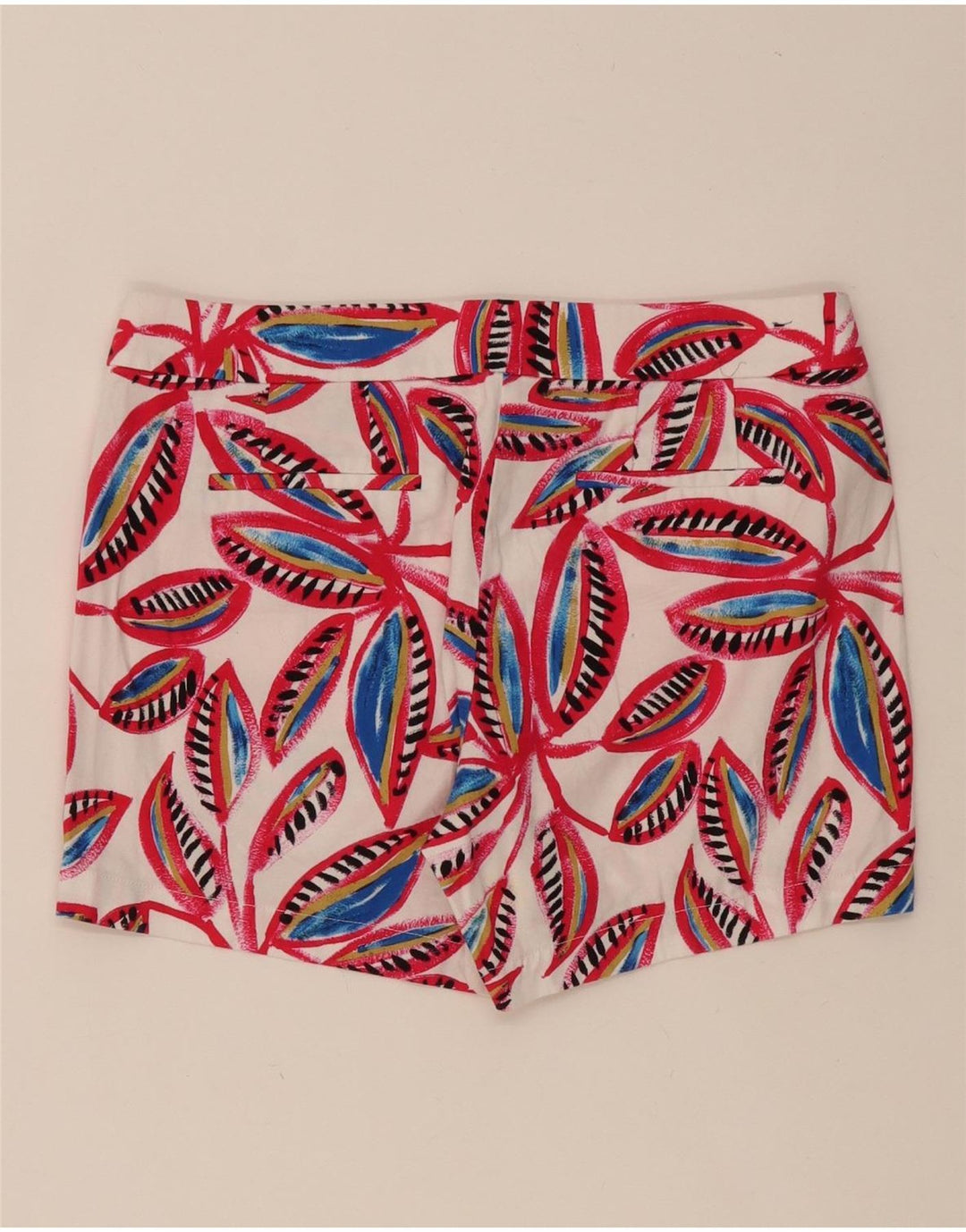 J. CREW Womens Chino Shorts US 6 Medium W32  Multicoloured Floral Cotton Vintage J. Crew and Second-Hand J. Crew from Messina Hembry 