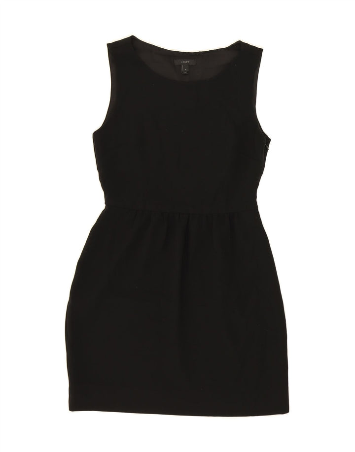 J. CREW Womens Sleeveless Bodycon Dress US 2 XS Black Polyester Vintage J. Crew and Second-Hand J. Crew from Messina Hembry 