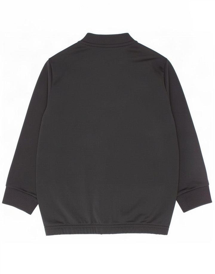 Giacca da tuta da ragazzo Adidas 5-6 anni in poliestere color block nero