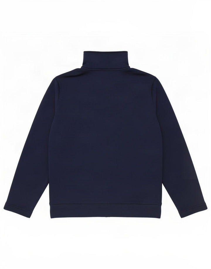 Giacca superiore della tuta da ragazzo Nike 10-11 anni color block blu navy medio