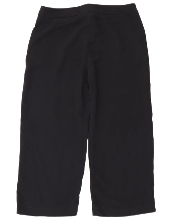 Pantaloni corti da donna a gamba larga Hobbs UK 12 medi W32 L24 blu navy