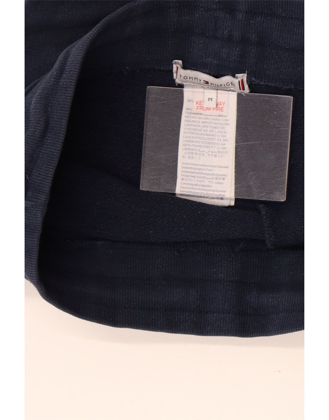 Pantaloni da tuta con grafica da uomo Tommy Hilfiger Joggers medio blu navy