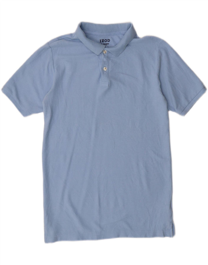 IZOD Boys Regular Polo Shirt 15-16 Years XL Blue Cotton Vintage Izod and Second-Hand Izod from Messina Hembry 