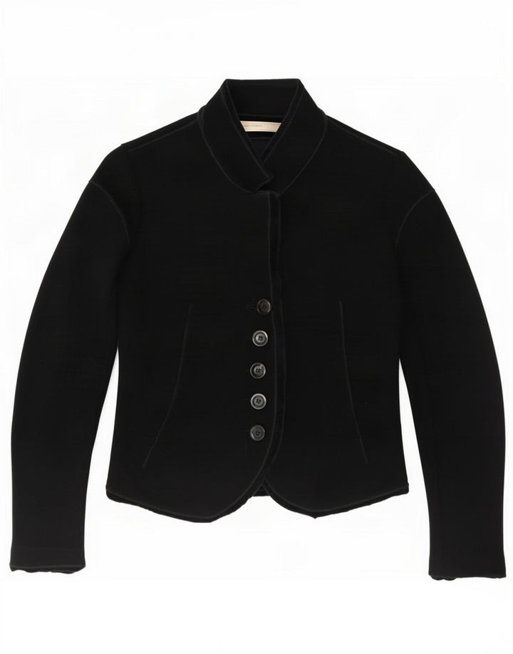 Giacca blazer a 5 bottoni da donna Marithe Francois Girbaud IT 42 medio nero