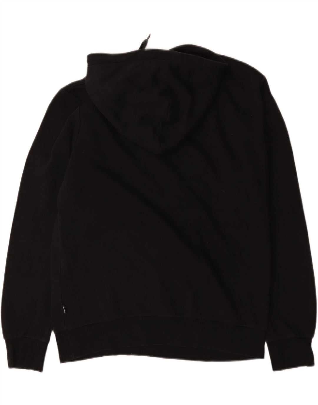 Jack & Jones Felpa con cappuccio grafica da uomo in cotone nero medio