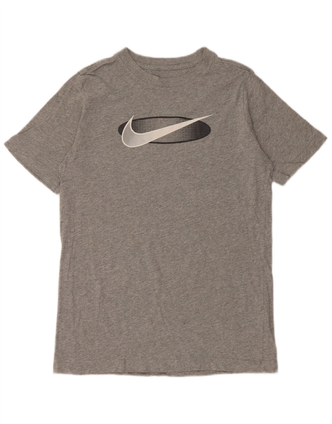 T-shirt grafica NIKE da bambino 13-14 anni XL in cotone mélange grigio