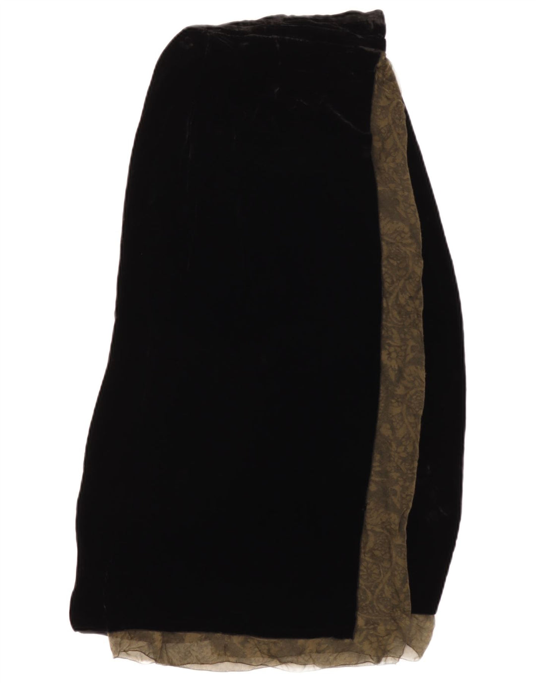 Gonna lunga da donna Aspesi IT 42 Media W26 Viscosa Paisley nera