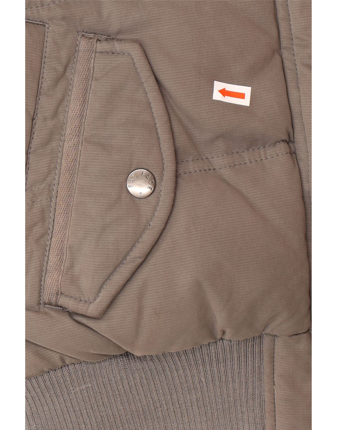 Gilet imbottito da donna Fat Face UK 8 piccolo poliestere grigio