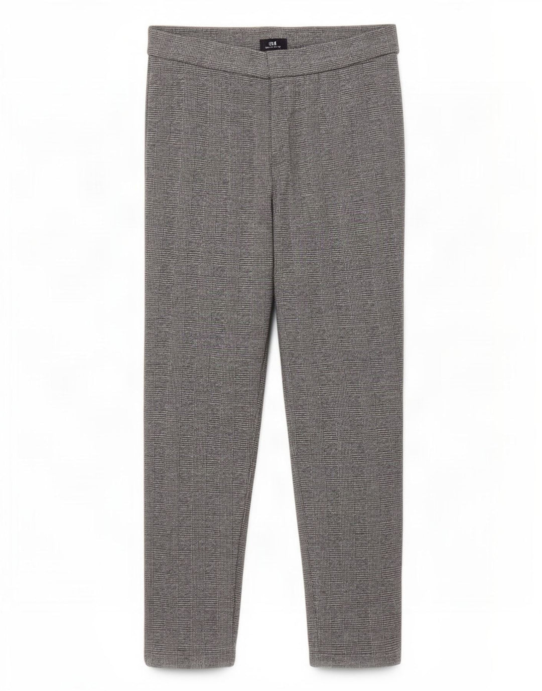 Leggings corti da donna Marks & Spencer UK 14 poliestere grande grigio pied de poule
