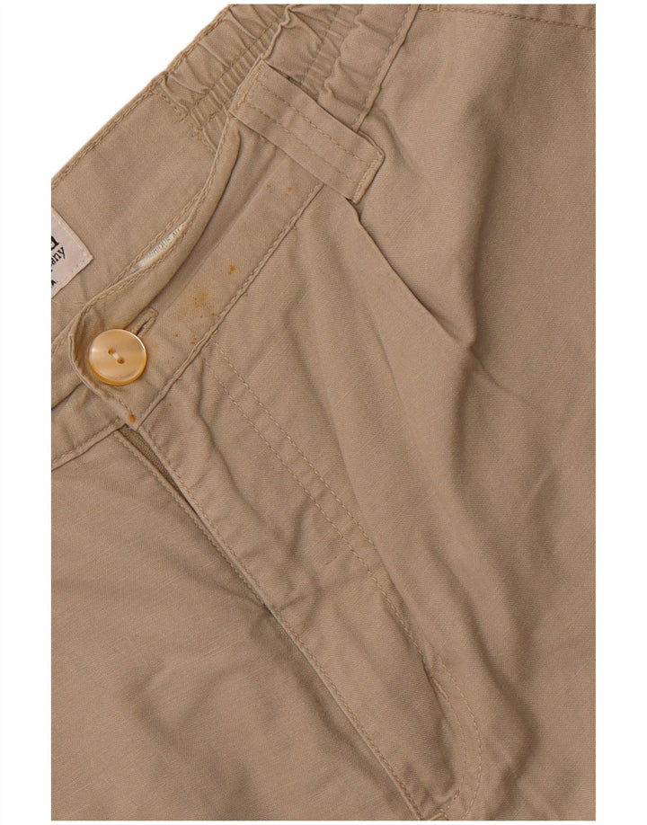 Pantaloni cargo dritti da donna COLUMBIA medi W30 L29 cotone beige