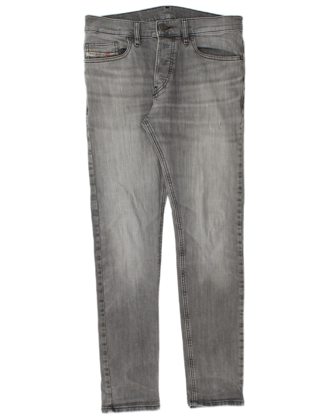 Jeans slim da uomo Diesel W30 L30 cotone grigio
