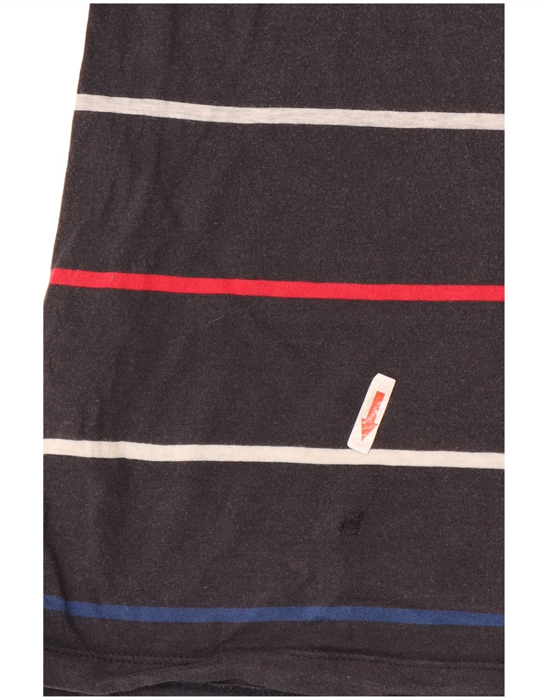 GANT T-shirt da uomo Top grande in cotone a righe grigie