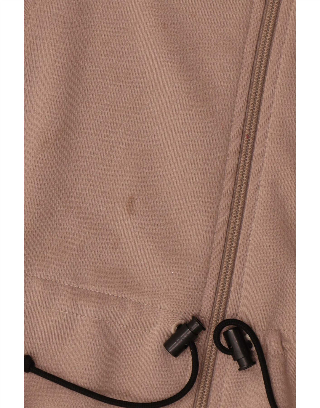 Giacca da ginnastica oversize da donna Adidas UK 8 Small Beige Poliestere