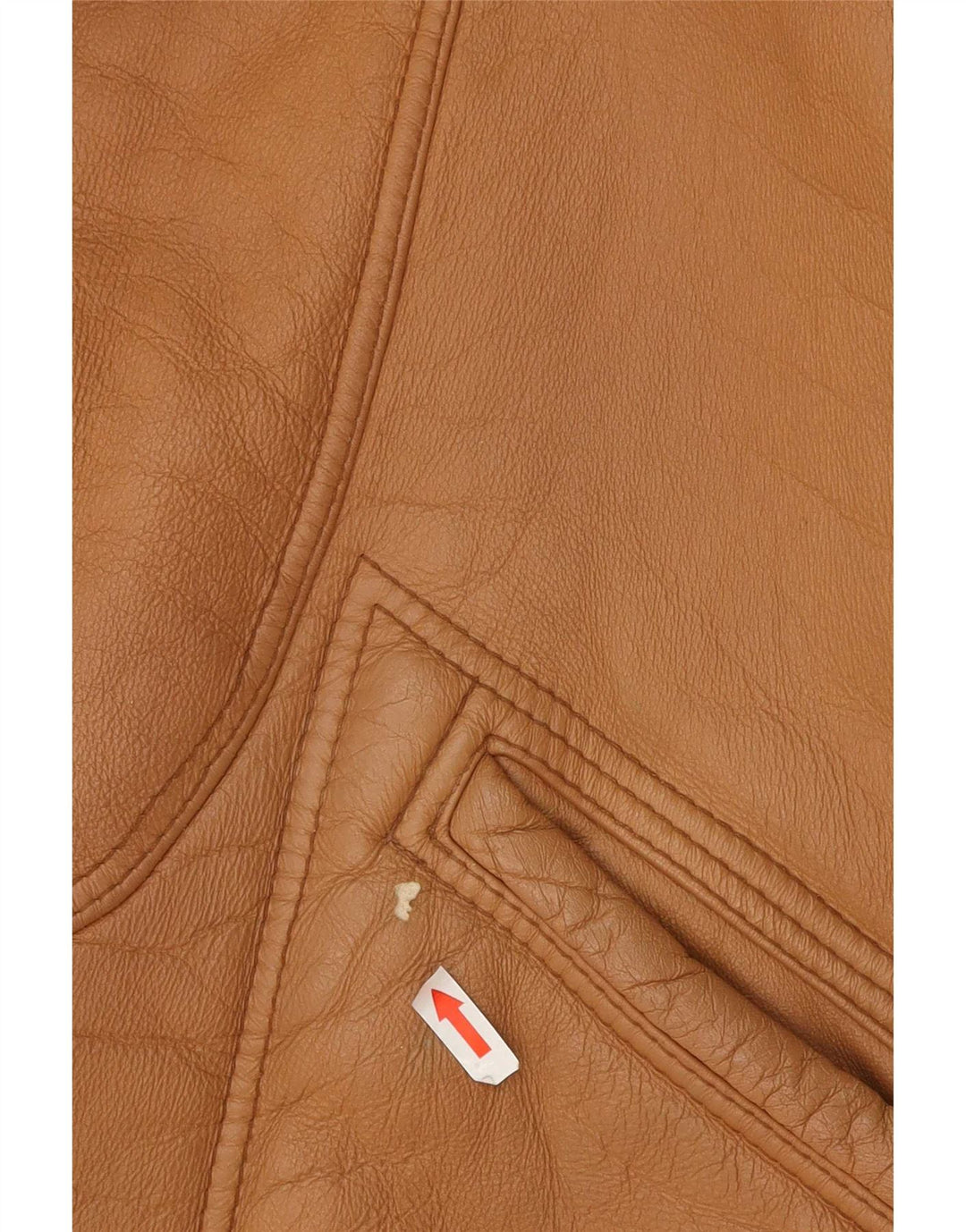 Giacca in shearling vintage da uomo UK 40 grande marrone