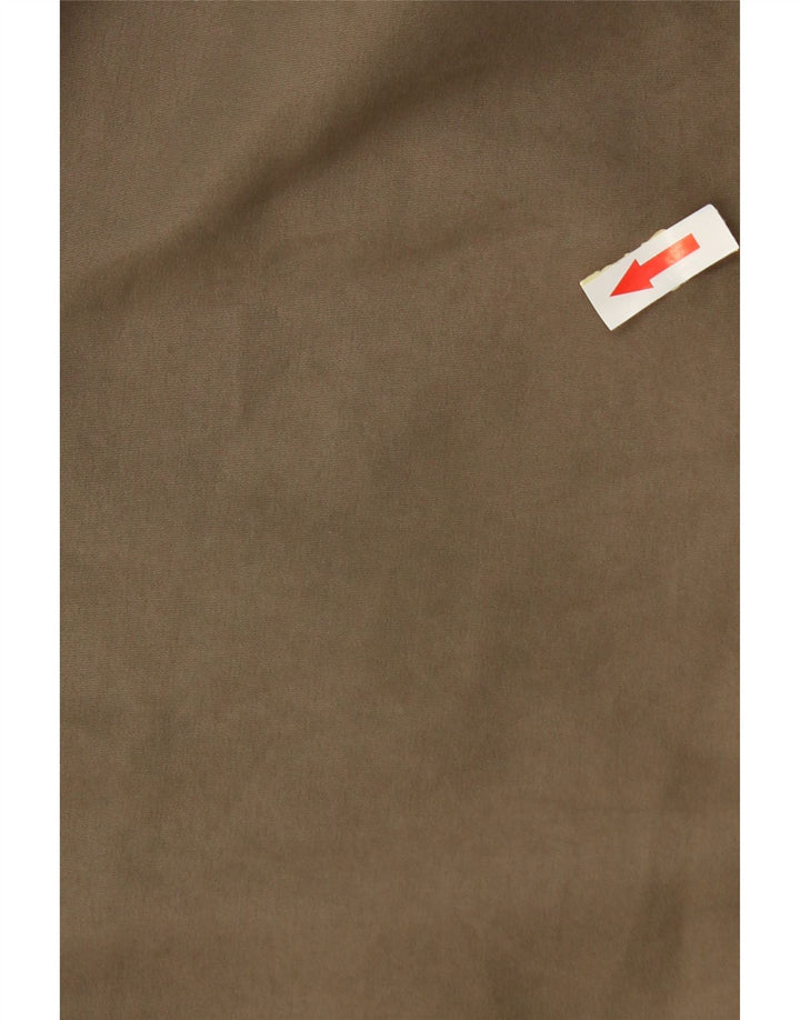 Pantaloncini sportivi da uomo Adidas Medium Khaki Colourblock in poliestere