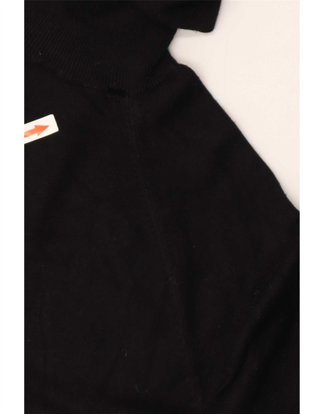Maglione maglione collo alto da donna Zara UK 14 medio nero