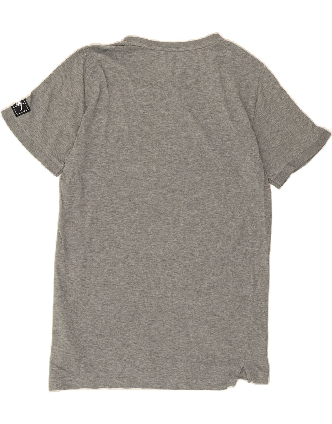 PUMA Mens Graphic T-Shirt Top Medium Grey Cotton Vintage Puma and Second-Hand Puma from Messina Hembry 