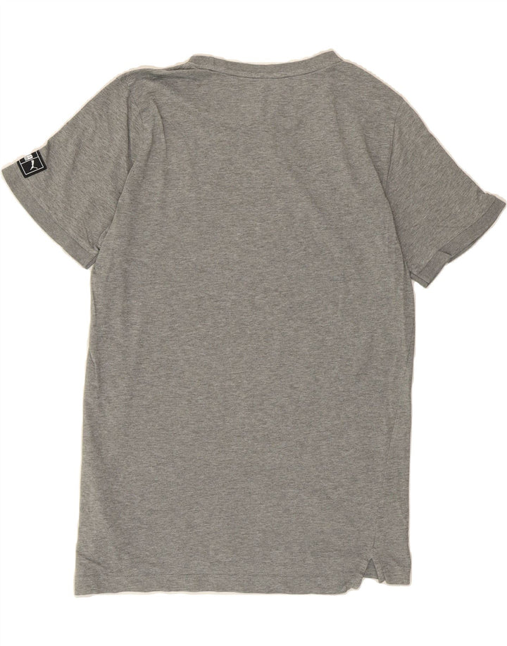 PUMA Mens Graphic T-Shirt Top Medium Grey Cotton Vintage Puma and Second-Hand Puma from Messina Hembry 