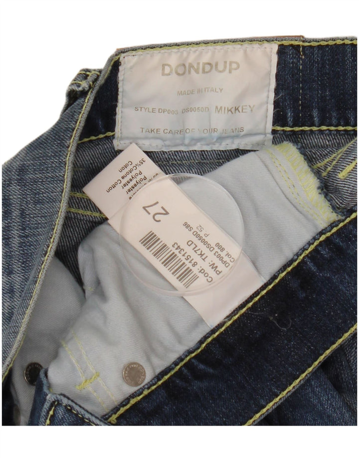 Dondup Jeans skinny effetto consumato da donna W27 L29 cotone blu