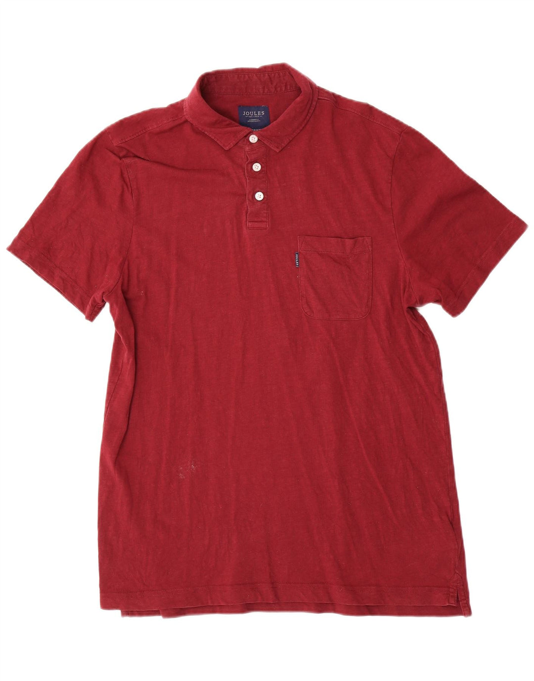 Polo da uomo Joules in cotone bordeaux medio