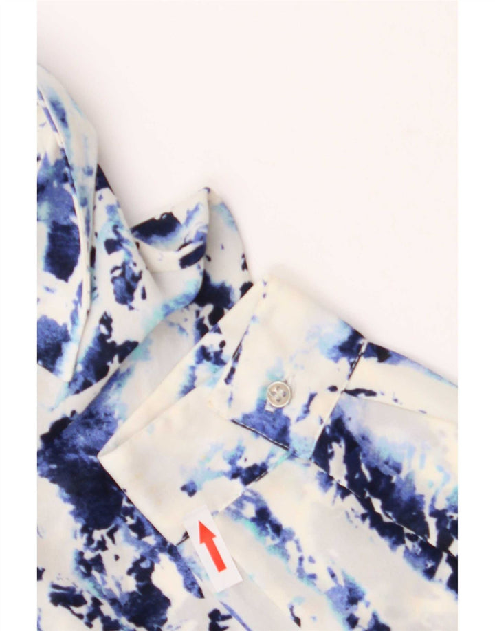 Camicia da donna Marks & Spencer UK 14 Medium White Tie Dye