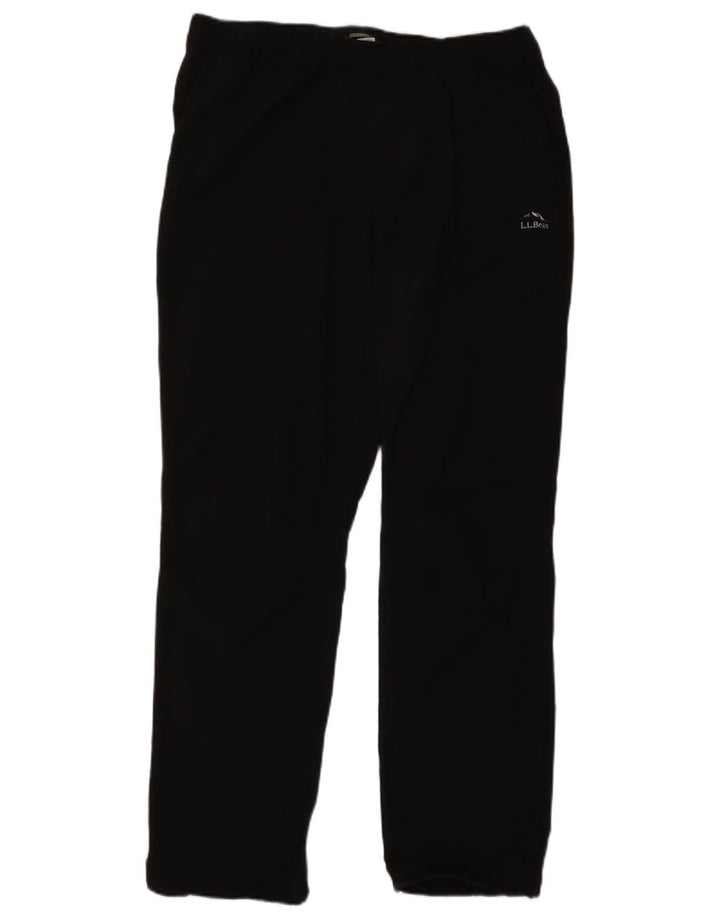 Pantaloni da tuta da uomo L.L.Bean grandi in poliestere nero