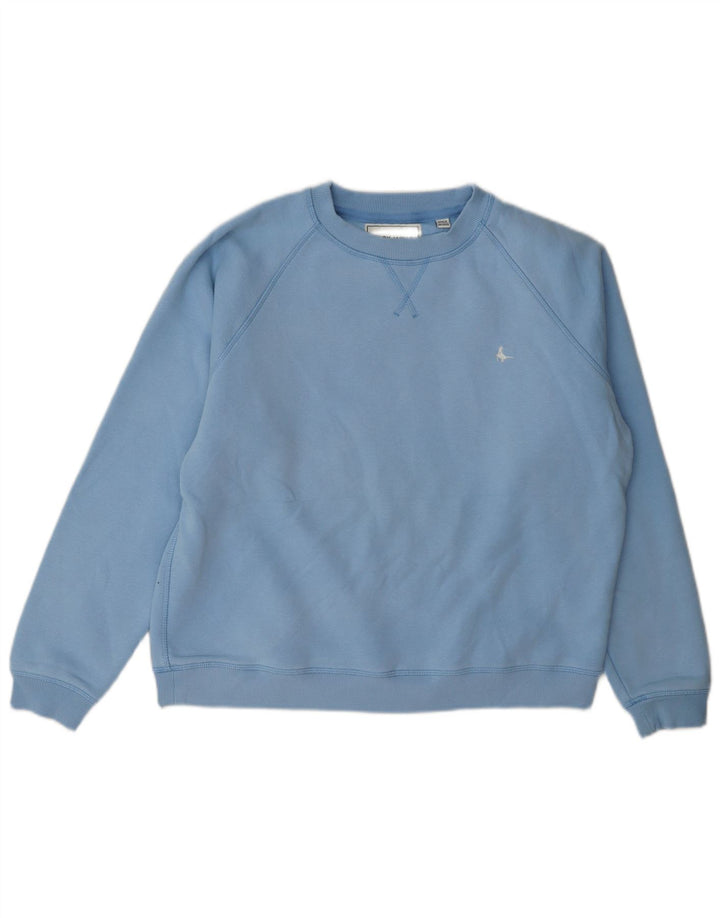 Felpa da donna Jack Wills UK 14 grande cotone blu