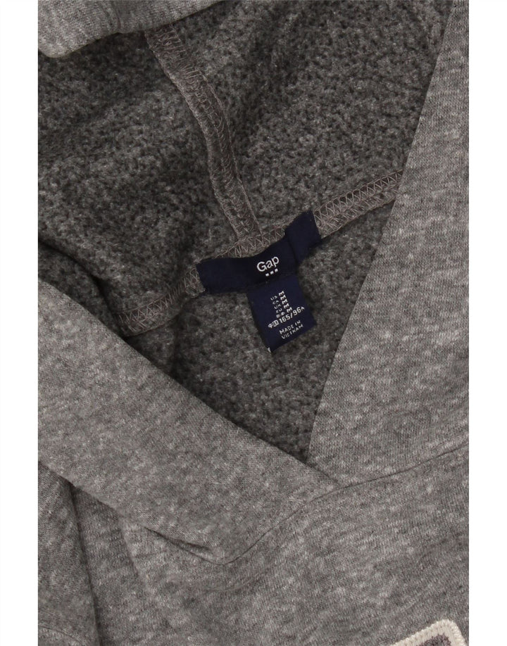 Felpa con cappuccio grafica da donna Gap UK 14 Grigio medio