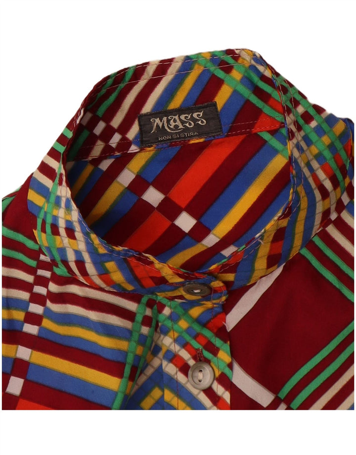 Camicetta da donna Mass UK 14 a quadri multicolore medio