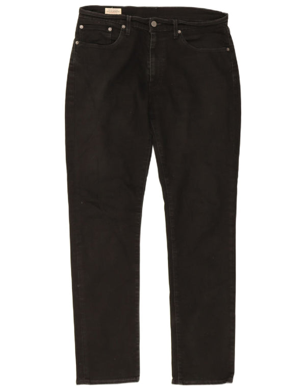 Levi's Mens 511 Slim Jeans W34 L32 Black Cotton