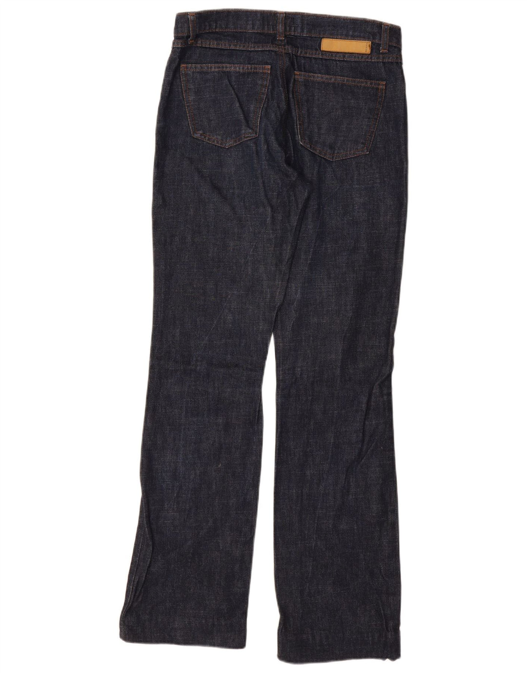 Max & Co. Jeans bootcut da donna UK 10 piccoli W28 L32 cotone blu navy