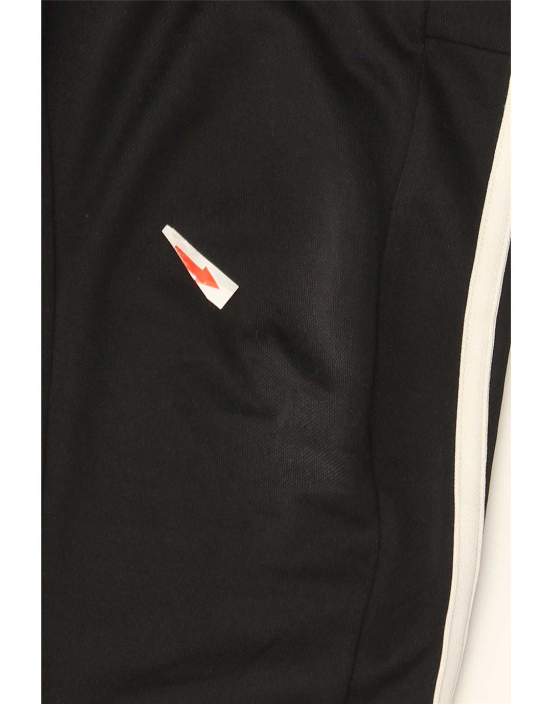 Pantaloni della tuta da donna Adidas UK 10 piccoli poliestere nero